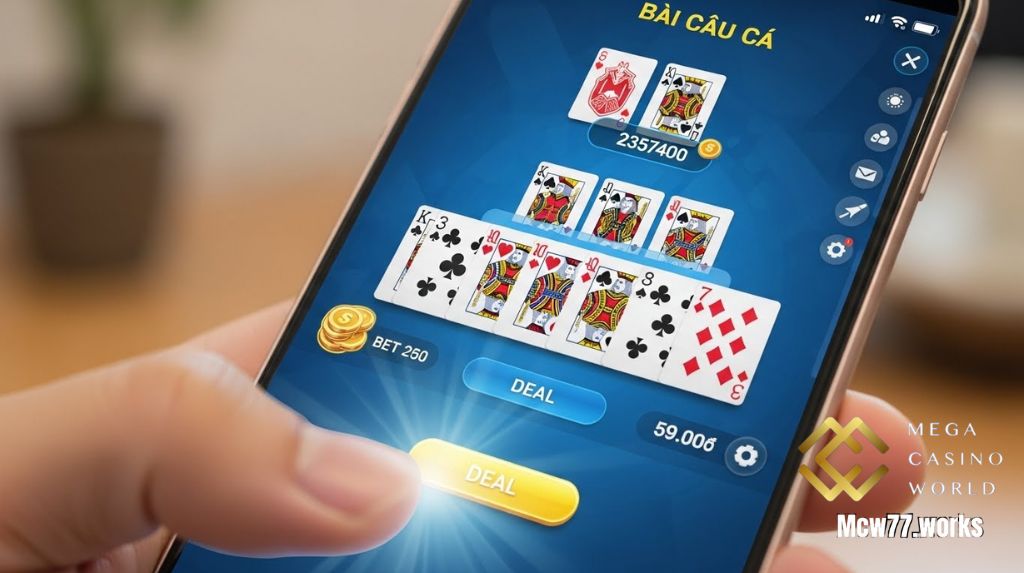 Hướng dẫn bắt đầu chơi bài câu cá online an toàn